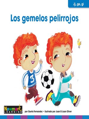 cover image of Los gemelos pelirrojos